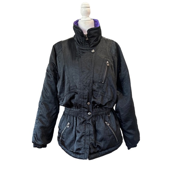 Vintage 80s Inside Edge Ski Snowboard Puffer Jacket Size Large - Picture 2 of 9